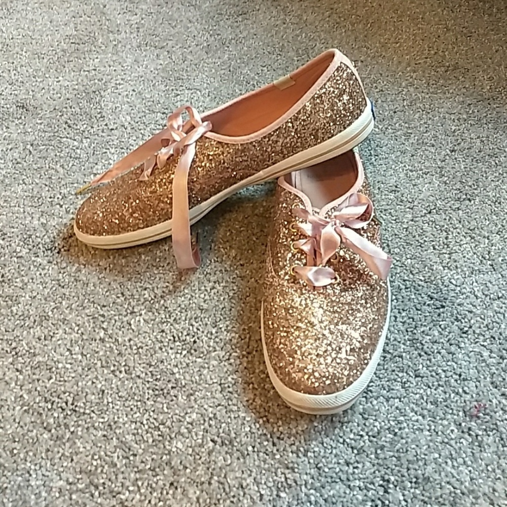 Kate Spade Rose Gold Keds